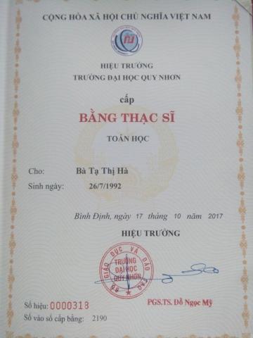 Tạ Thị Hà